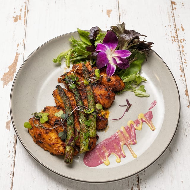 Tandoori Soya Chaap.