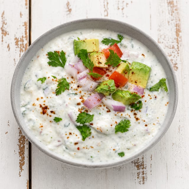 Avocado Raita.