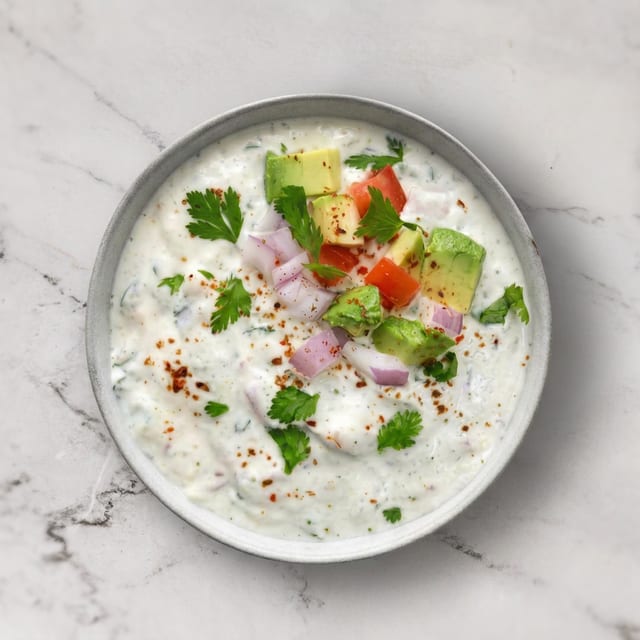 Avocado Raita.
